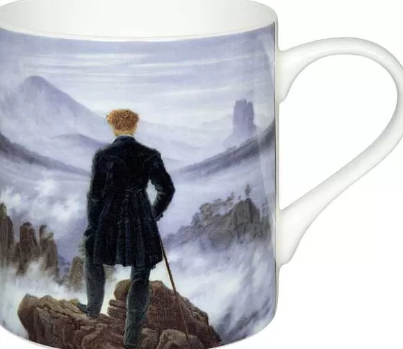Konitz Porcelain Wanderer ... By Caspar David Friedrich^ Artselection